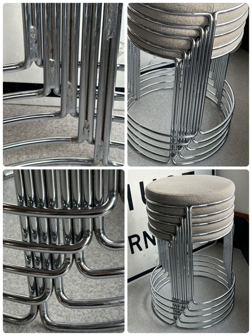 CK−750 KOKUYO コクヨ 丸椅子 5 スチール　スツール　ファニチャー