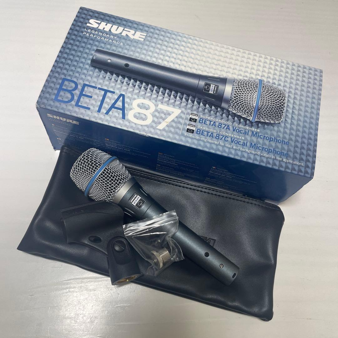 SHURE BETA87 コンデンサーマイク