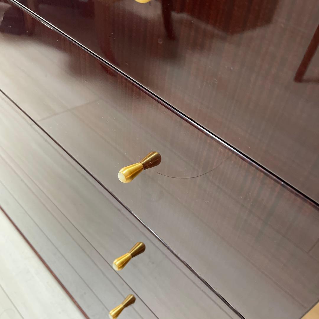 【MATUSOU】 府中家具 松創 ローズウッド 6段 チェスト 美品