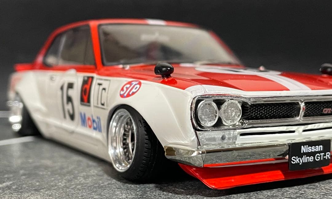 1/24 アシェット 国産名車 スカイライン GT-R ハコスカ改 カスタムカー