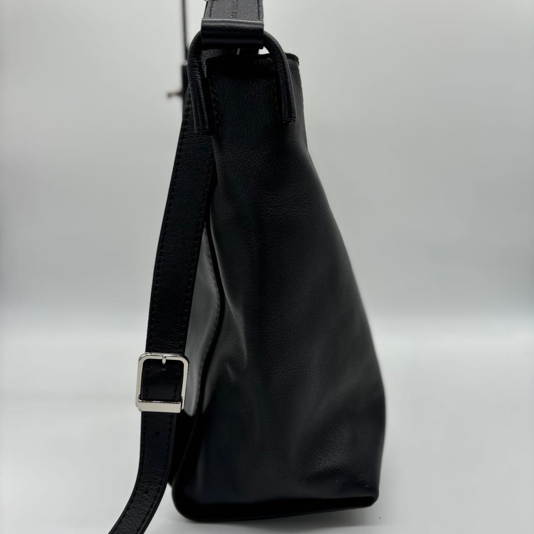 新品同様✨MOTHERHOUSE 2WAY レザー ショルダーバッグ ブラック