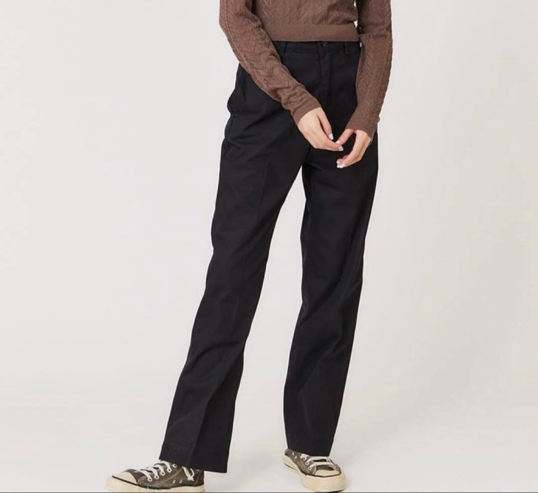 パンツ THE SHINZONE WASHED HIGH WAIST CHINO 32