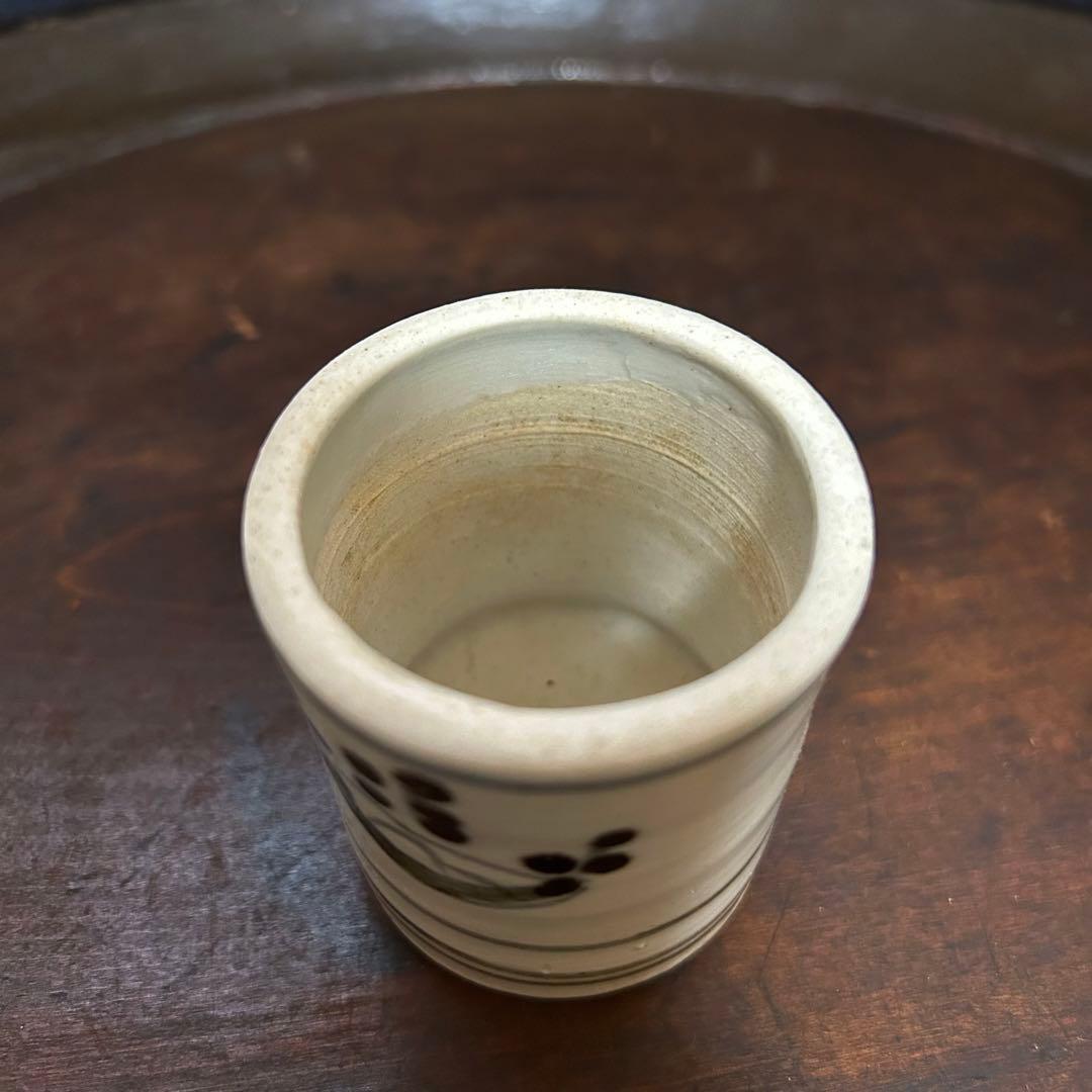 江戸前期　桐紋見立ぐい呑　本物保証