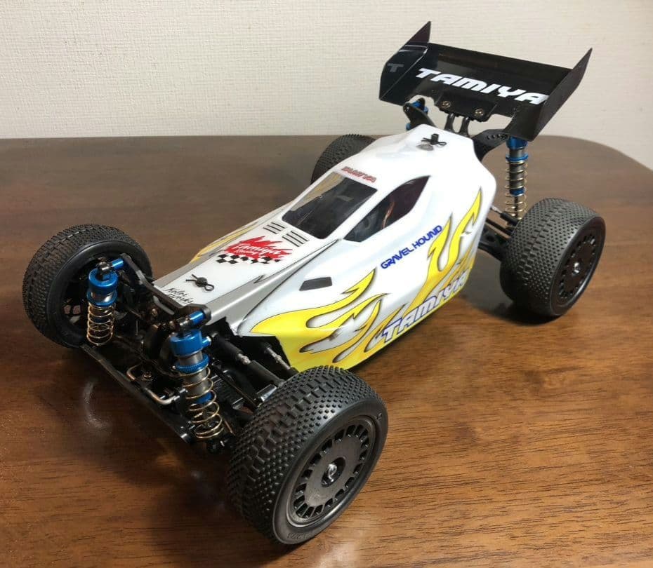 プラズマエッジⅡ TT02Bオプション多数　グラベルハウンドボディ　タミヤバギー