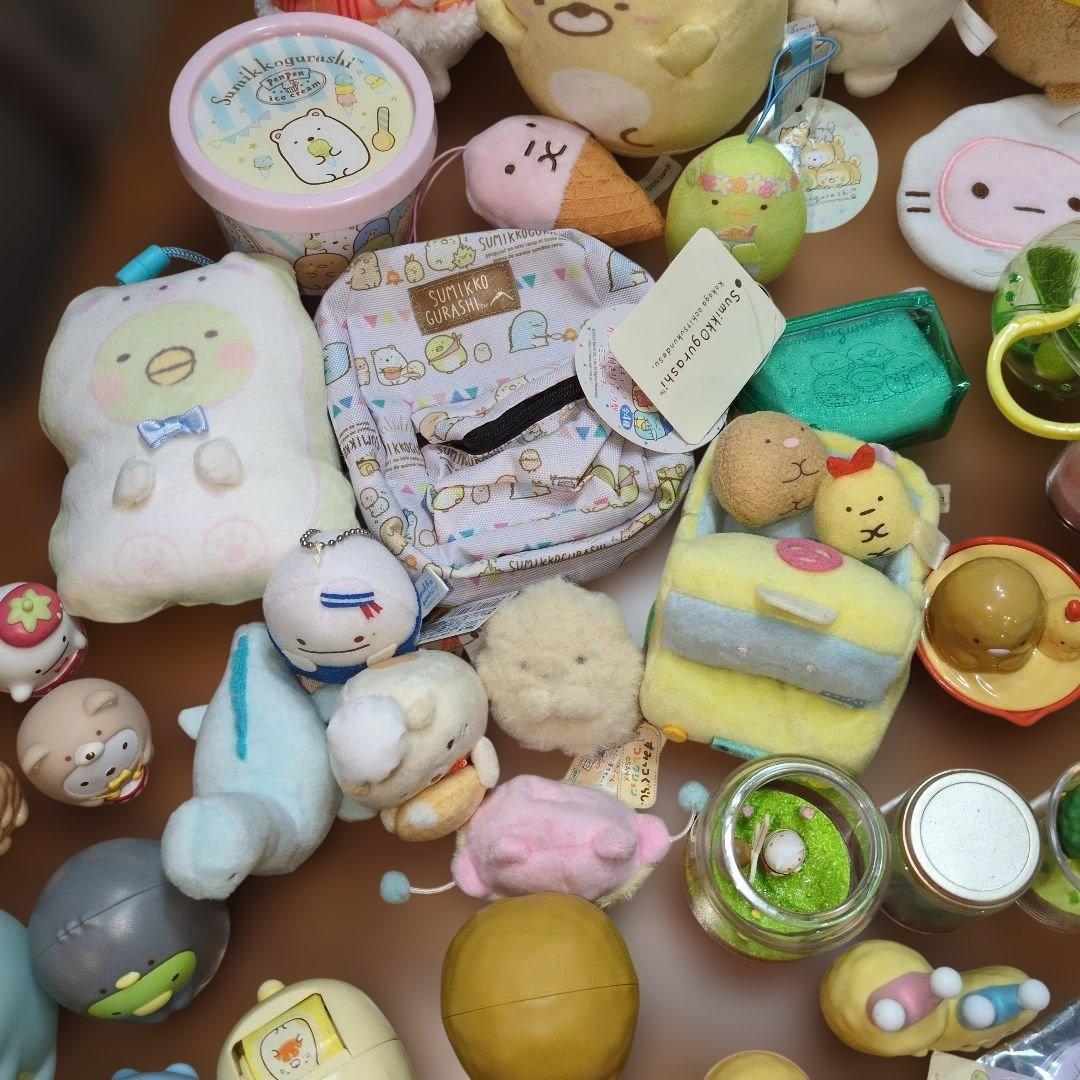 すみっコぐらし　グッズ　まとめ売り　てのりぬいぐるみ