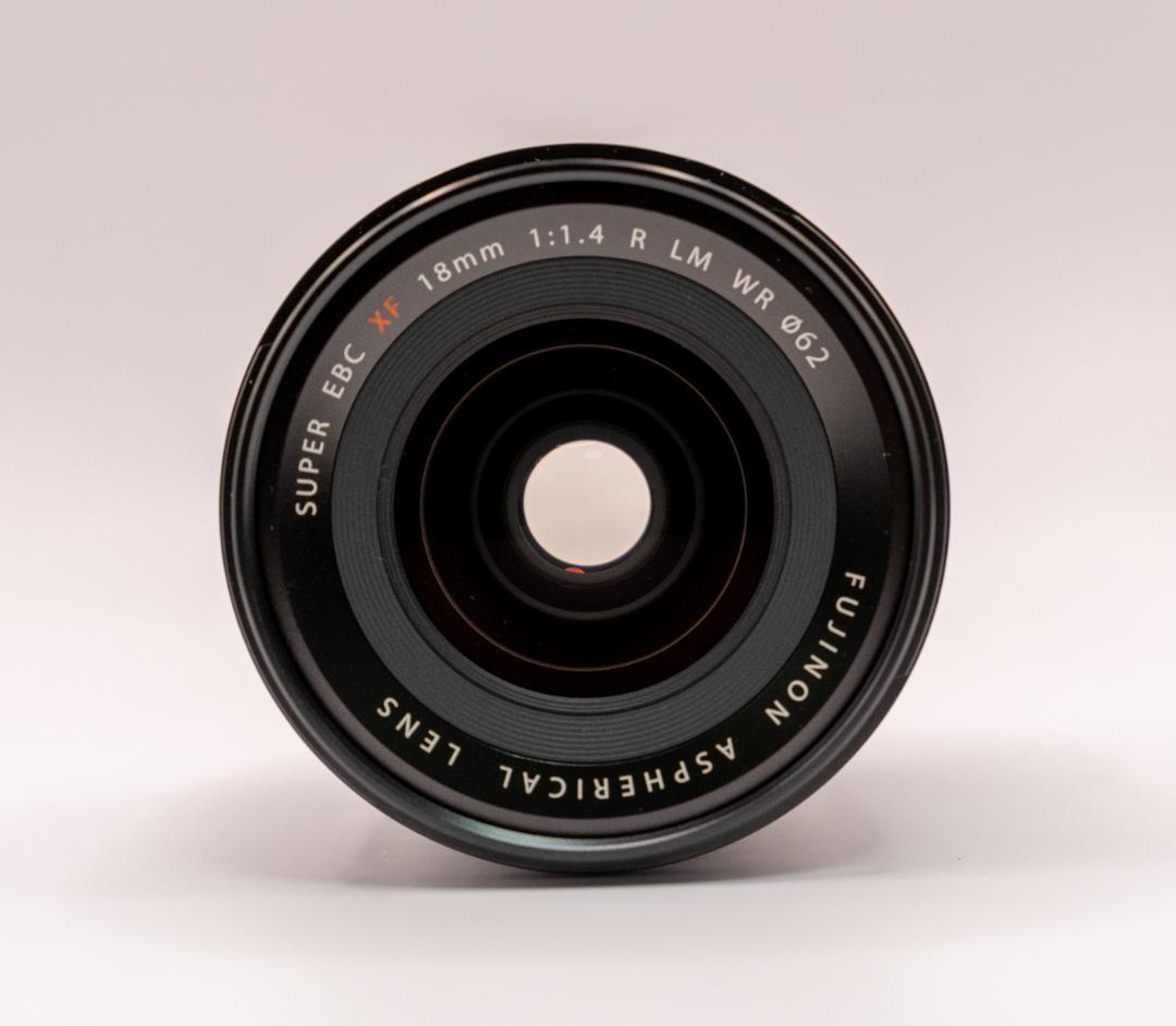 【美品】富士フイルム XF18mm F1.4 R LM WR 角形フード付