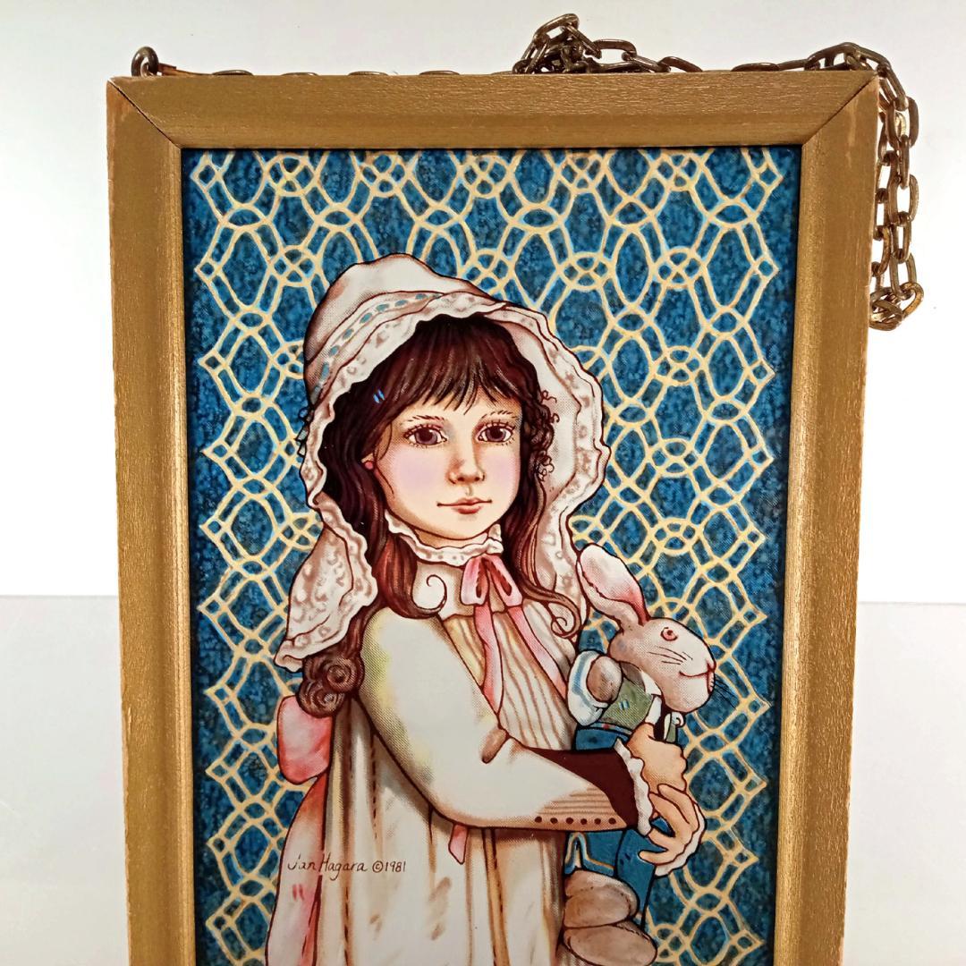 ジャン・ハガラ ステンドグラス 少女とお人形 ブルック グラスマスターズ社