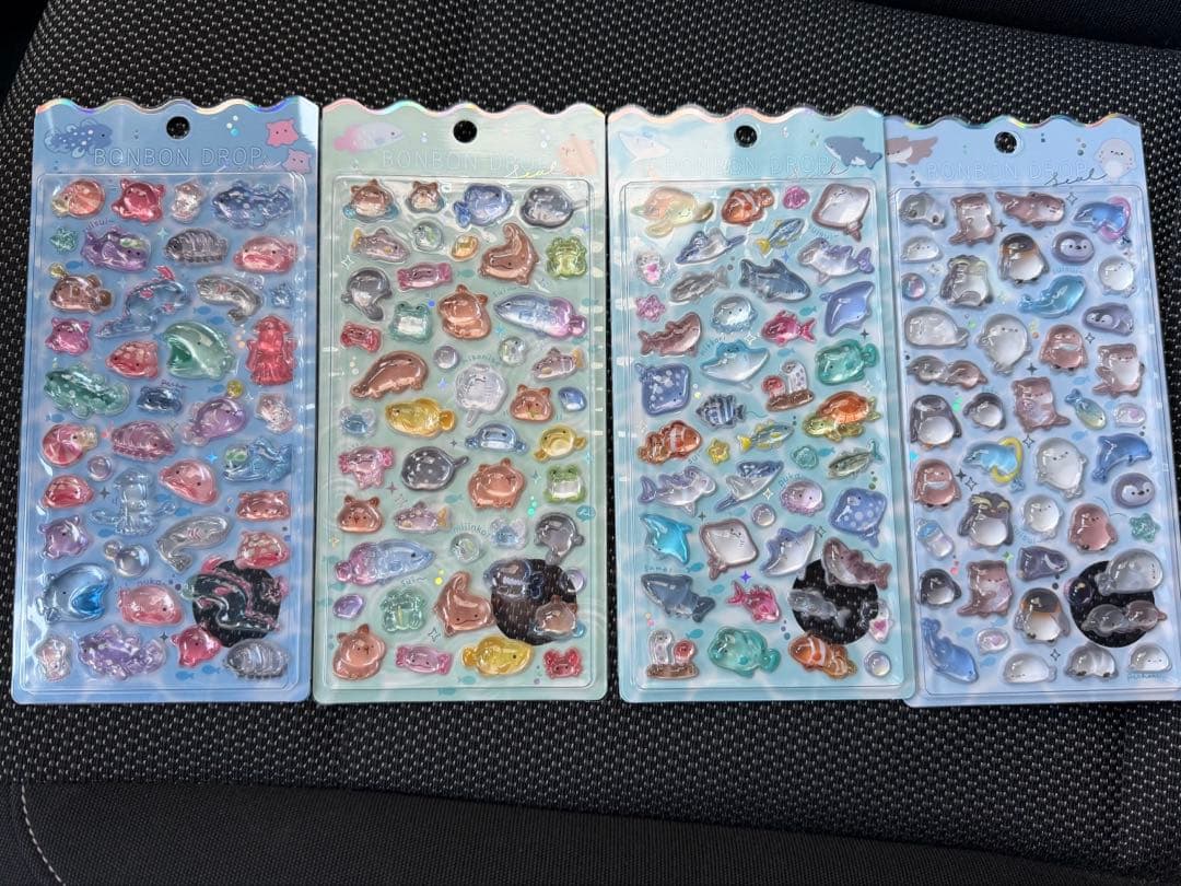 ボンボンドロップシール　水族館限定