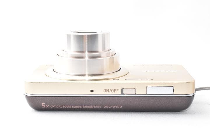 ソニー SONY Cyber-shot DSC-W570 ゴールド