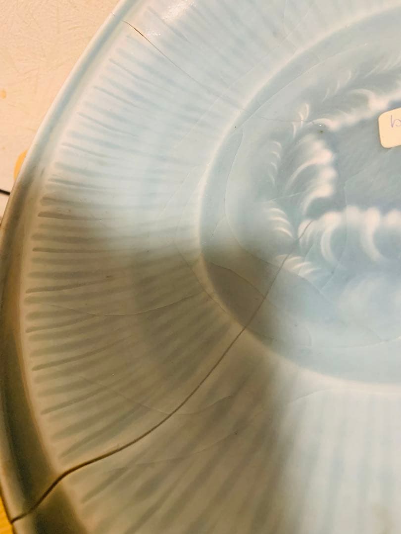 中国七官青磁大皿