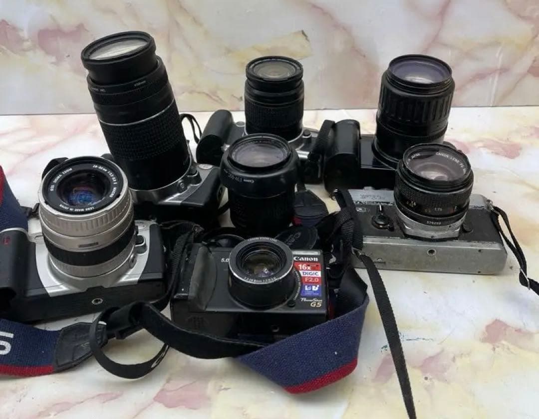 Canon/キャノン/EOS/Kiss ⅢLなどまとめて7点ジャンク(K025)