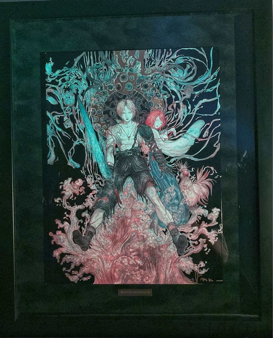 【希少・極美品】天野喜孝 セミオーダーFFX Water Warrior 漆