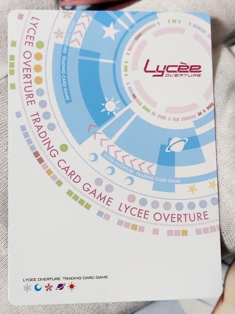 Lycee リセ シルヴィア　直筆サイン　サガプラネッツ　金色ラブリッチェ