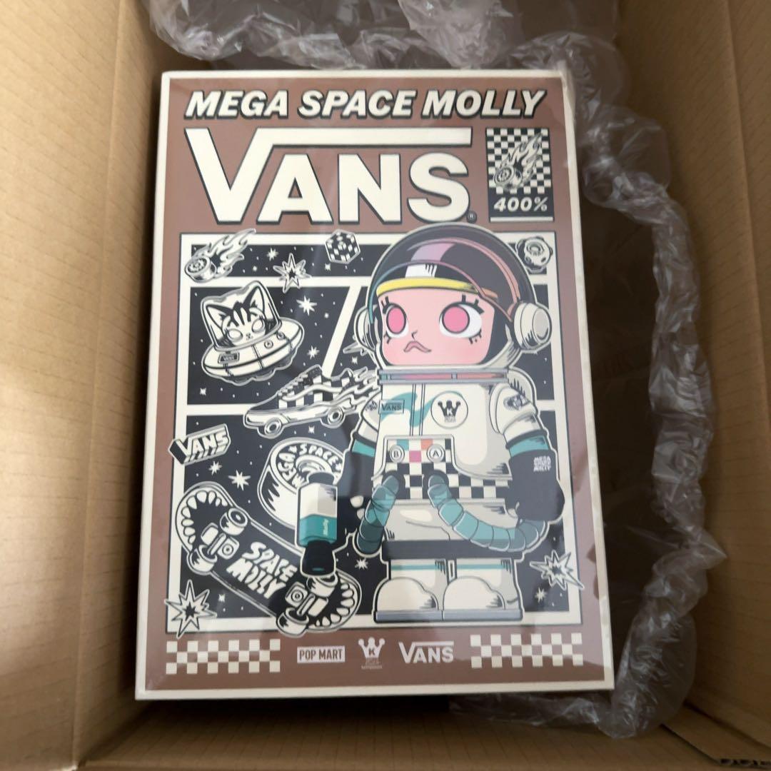POPMART MEGA SPACE MOLLY 400% VANS 新品未開封
