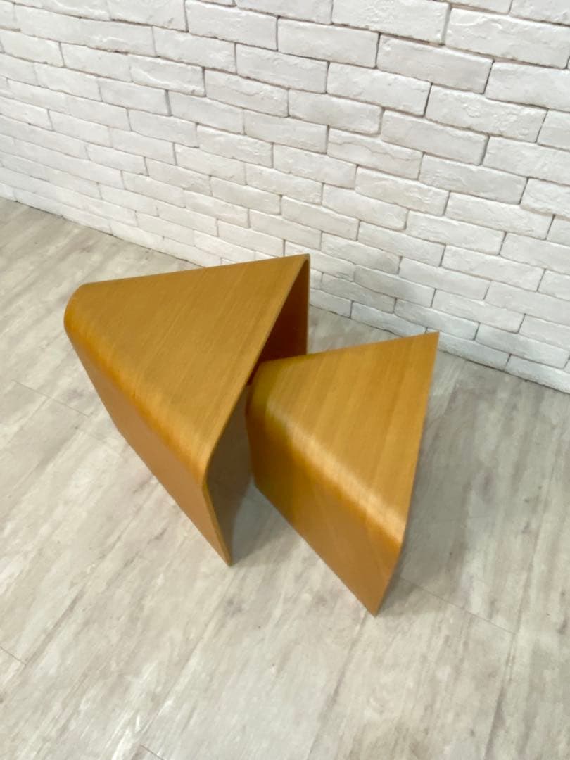 ⭐️【全国送料無料】レア 廃盤 無印良品 収納　ベンチ　スツール　セット