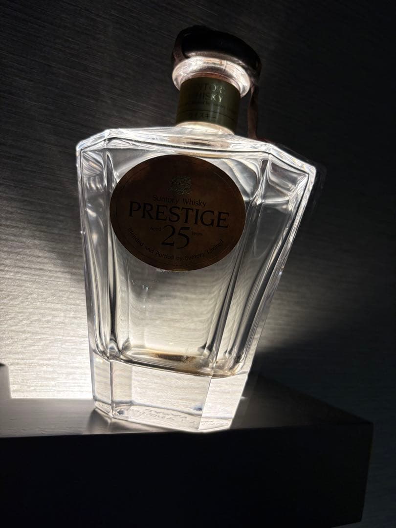 PRESTIGE 25 ウイスキー 750ml 空きボトル