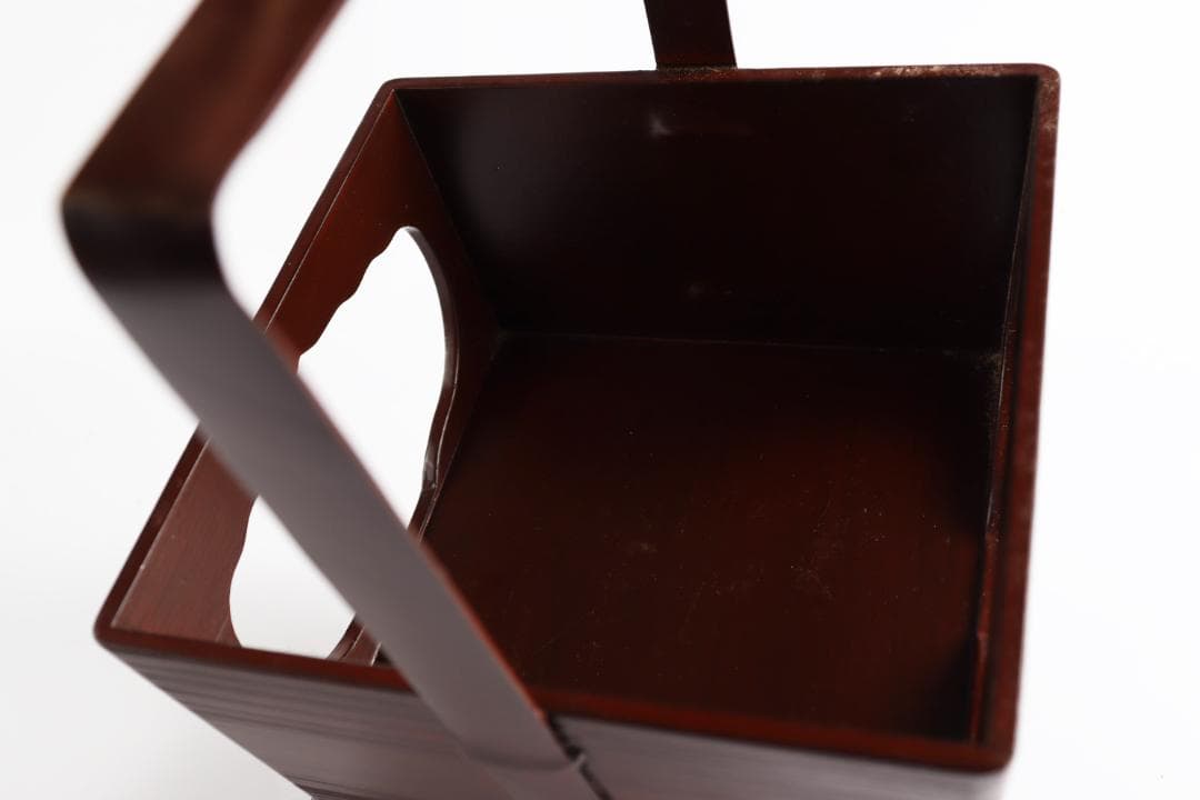 茶道具 海田宗恵 玄々斎好 香狭間透莨盆 共箱