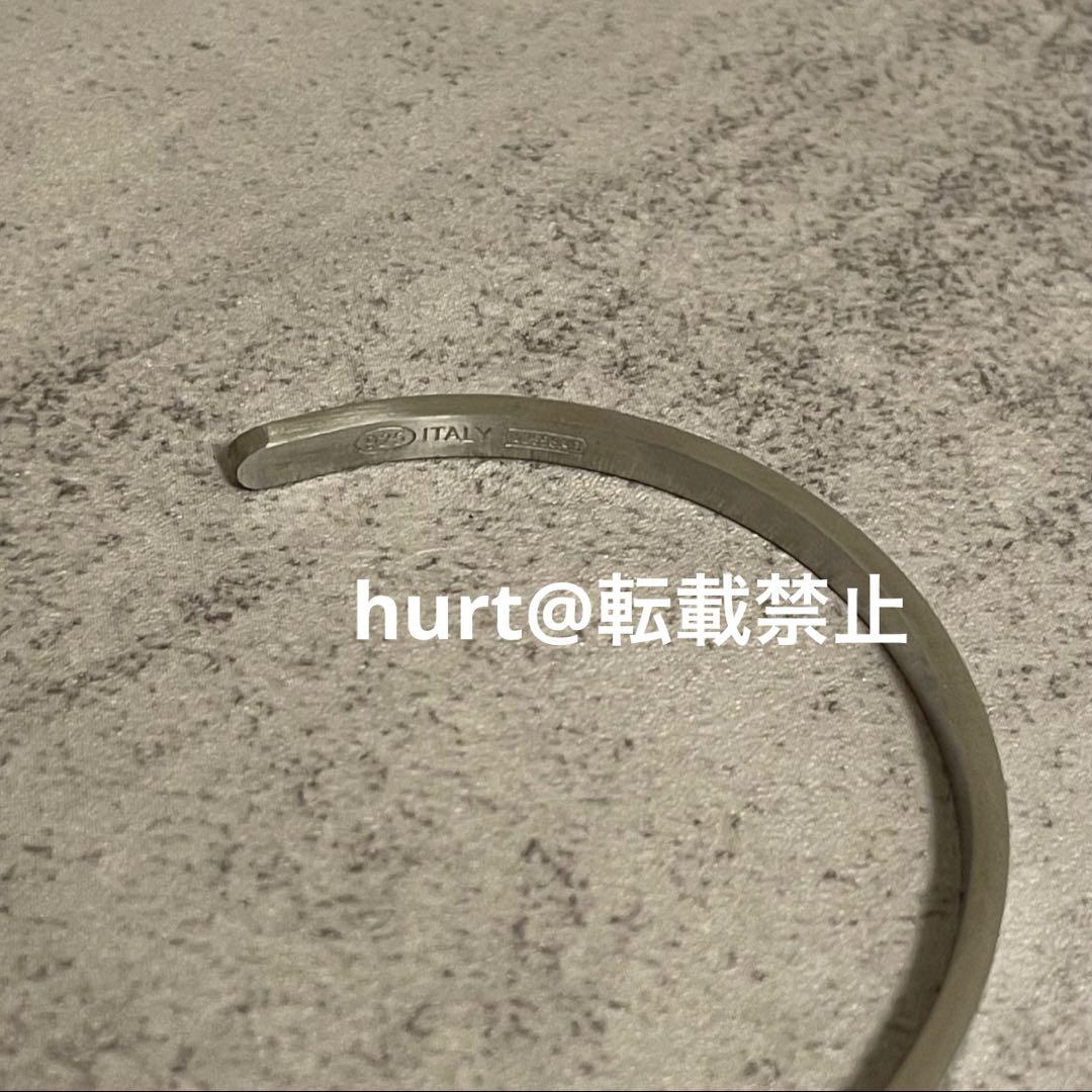 【新品外箱あり】メゾンマルジェラ スリム ナンバリング カフ ブレスレット