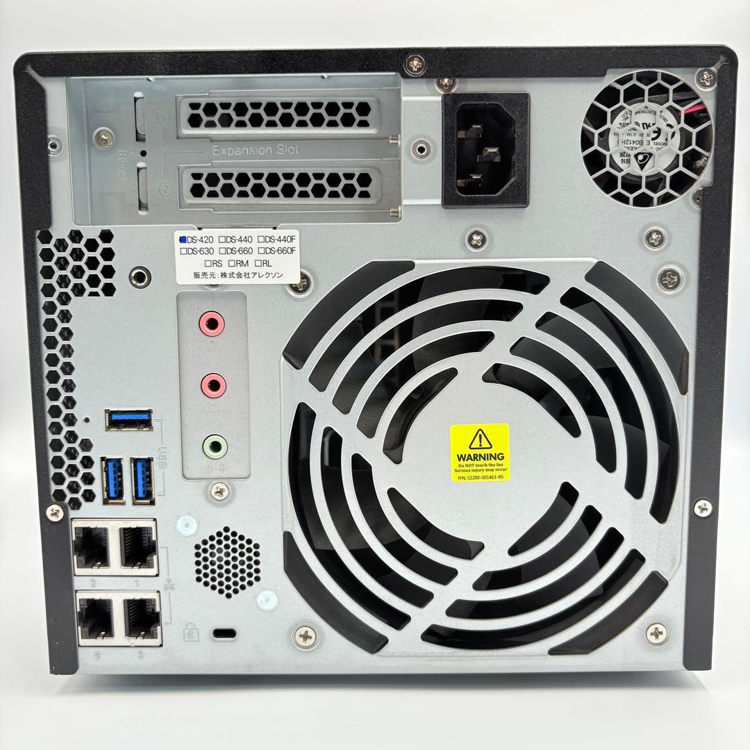 ALEXON NAS サーバー DS-420 QNAP(OEM) 1TB × 4