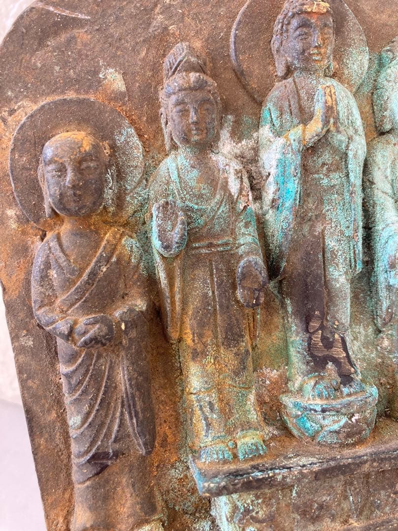 仏像，ブロンズ中国古董，北魏仏像，古銅製