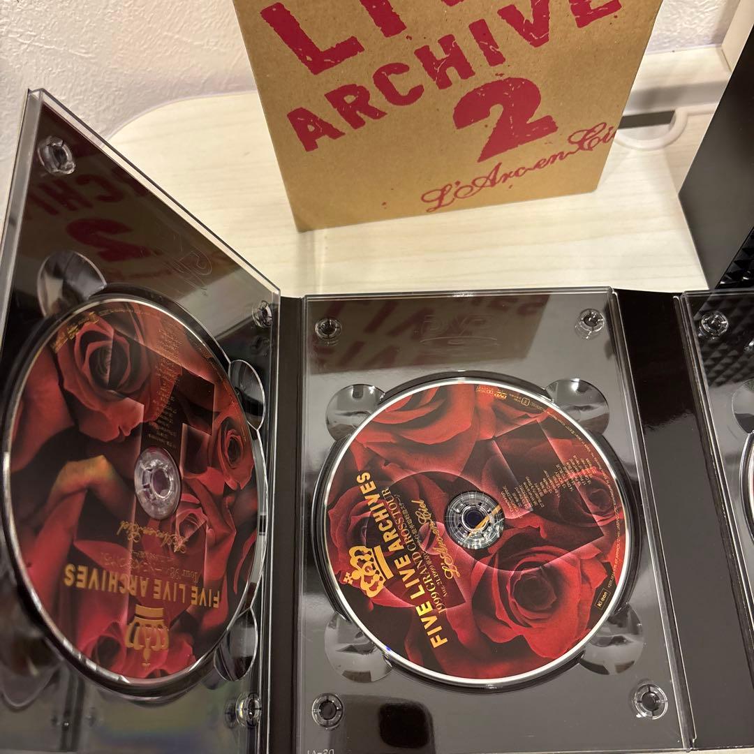 L'Arc-en-Ciel FIVE LIVE ARCHIVES セット　美品