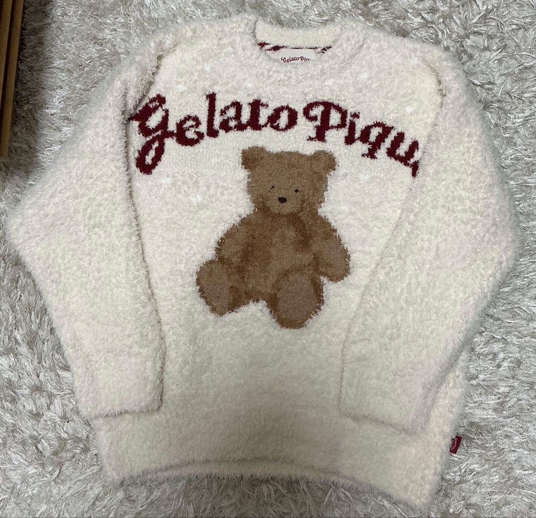 【HOLIDAY】スノーベア ジャガード トップス白 新品未使用 ジェラートピケ