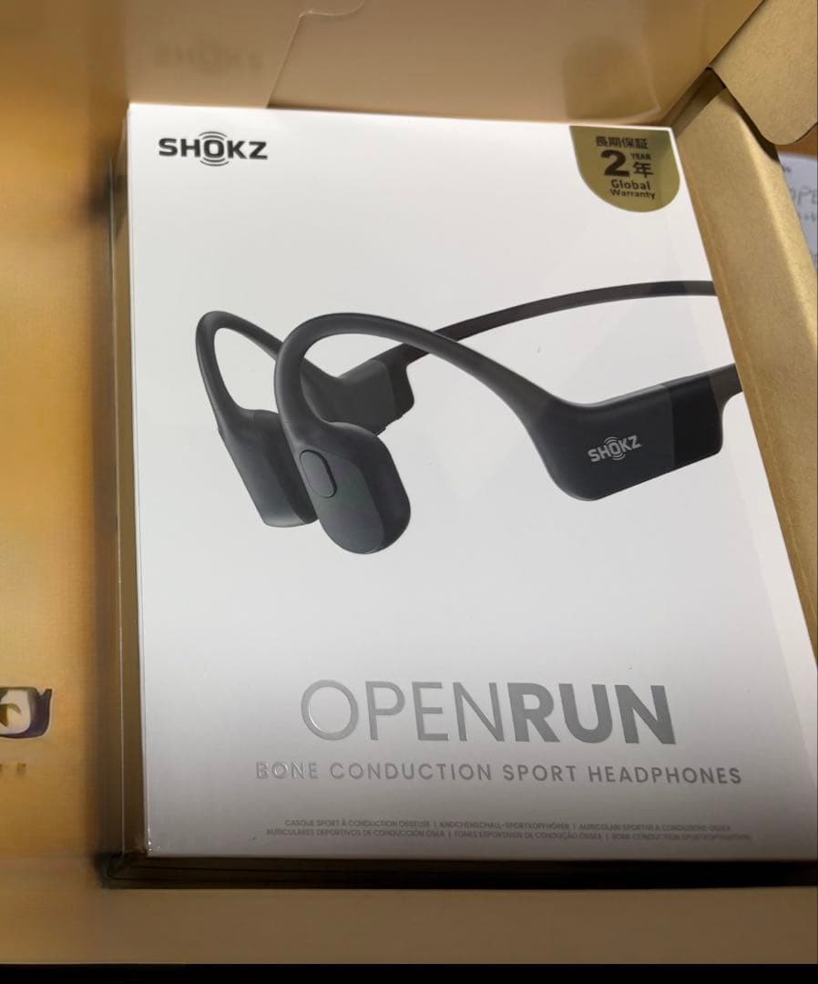 イヤホン SHOKZ OPEN RUN
