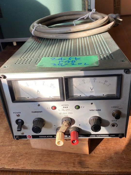 電源菊水 　PAD-35-20L　0〜35V 20A 　高性能コンパクト