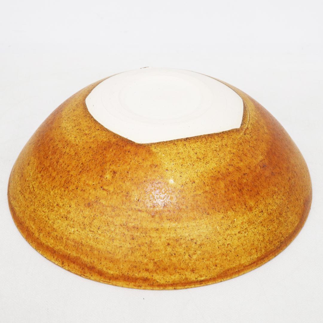 大樋 年郎 十代長左衛門 大樋釉 うさぎ文 鉢　菓子鉢 共箱