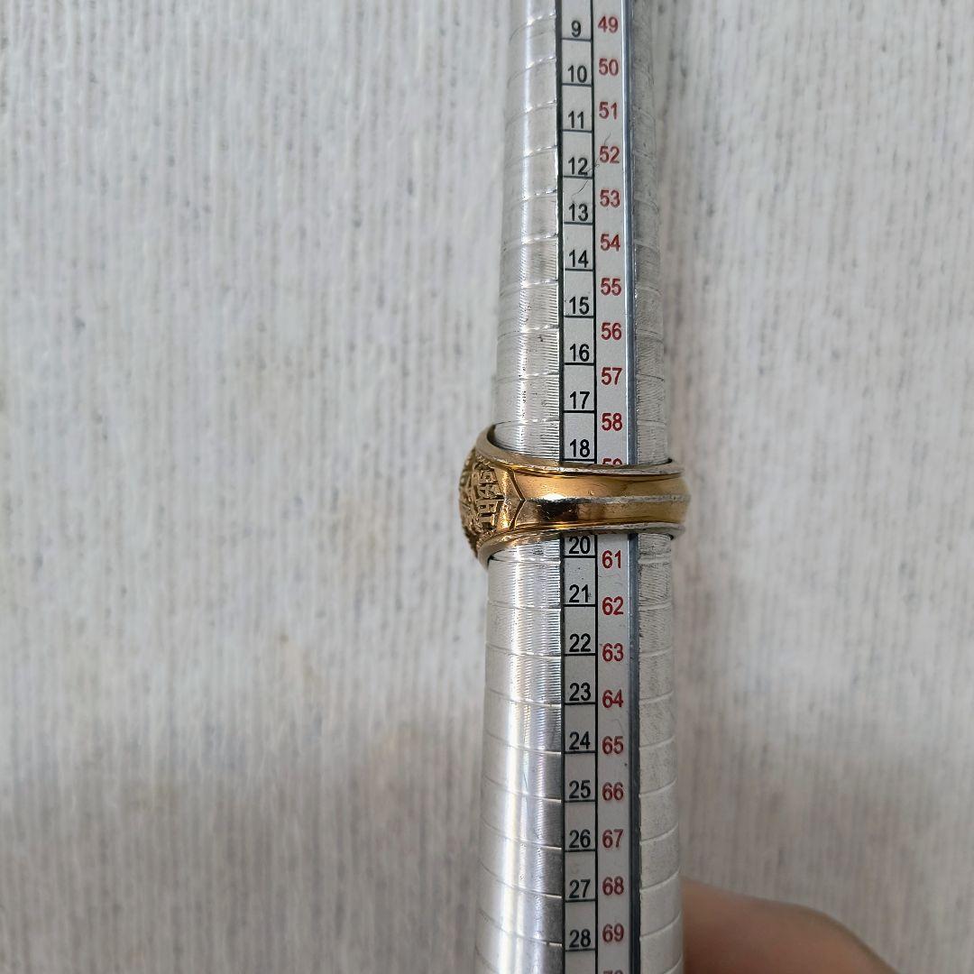 ジャスティン　JOSTENS QGT 19号 カレッジリング