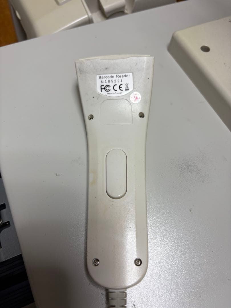 バーコードリーダー付き レジスター4点セット