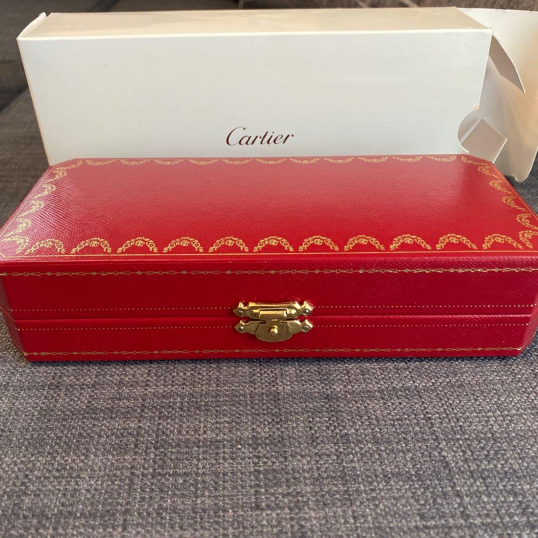 Cartier シルバーボールペン ケース付き