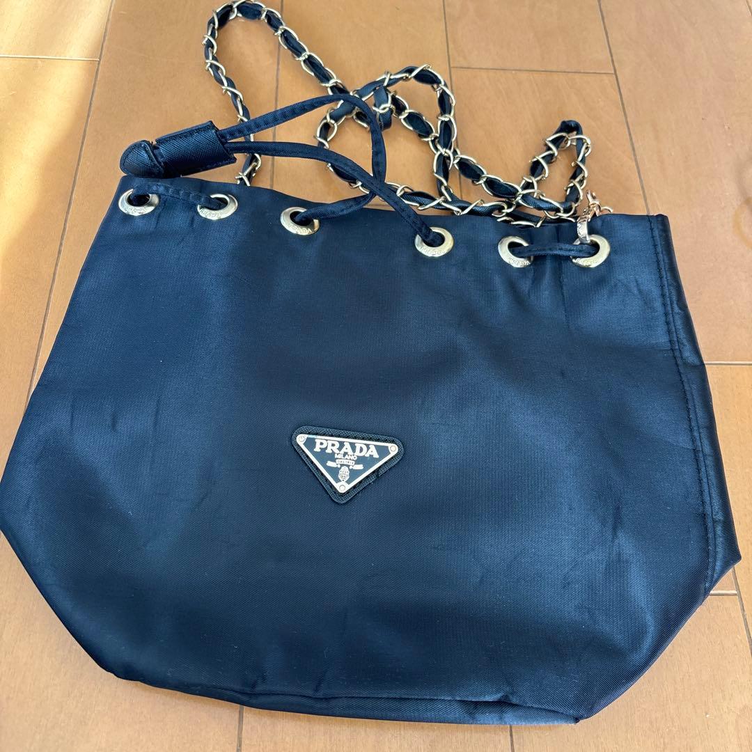 プラダ　巾着　バッグ　PRADA