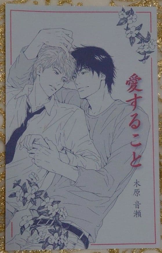 美しいこと続編　愛すること　木原音瀬　中古　美しいこと上下巻　ポストカード付き