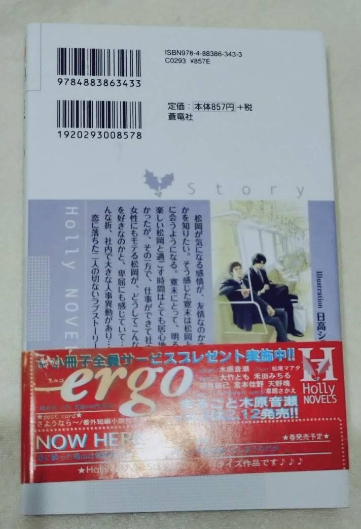 美しいこと続編　愛すること　木原音瀬　中古　美しいこと上下巻　ポストカード付き