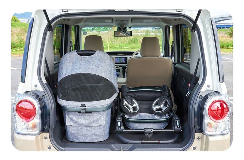 SpaceOFT ペットカート ファーストクラス アースグレー