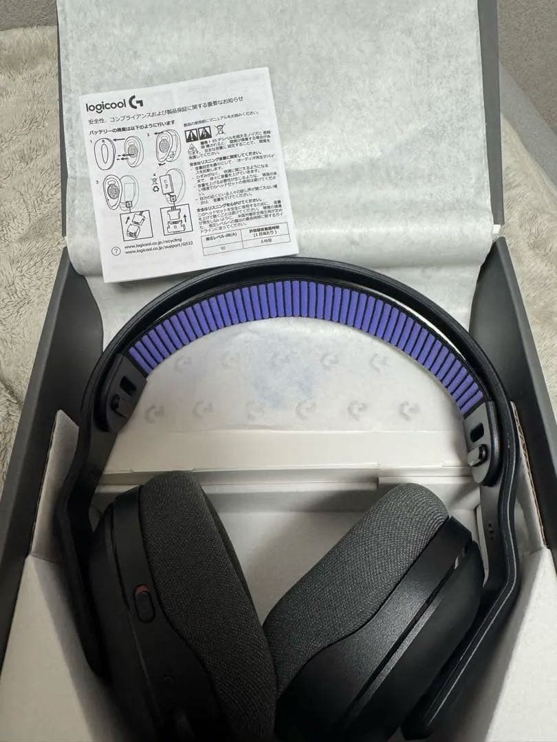 logicool LIGHTSPEEDG522 ワイヤレスゲーミングヘッドセット