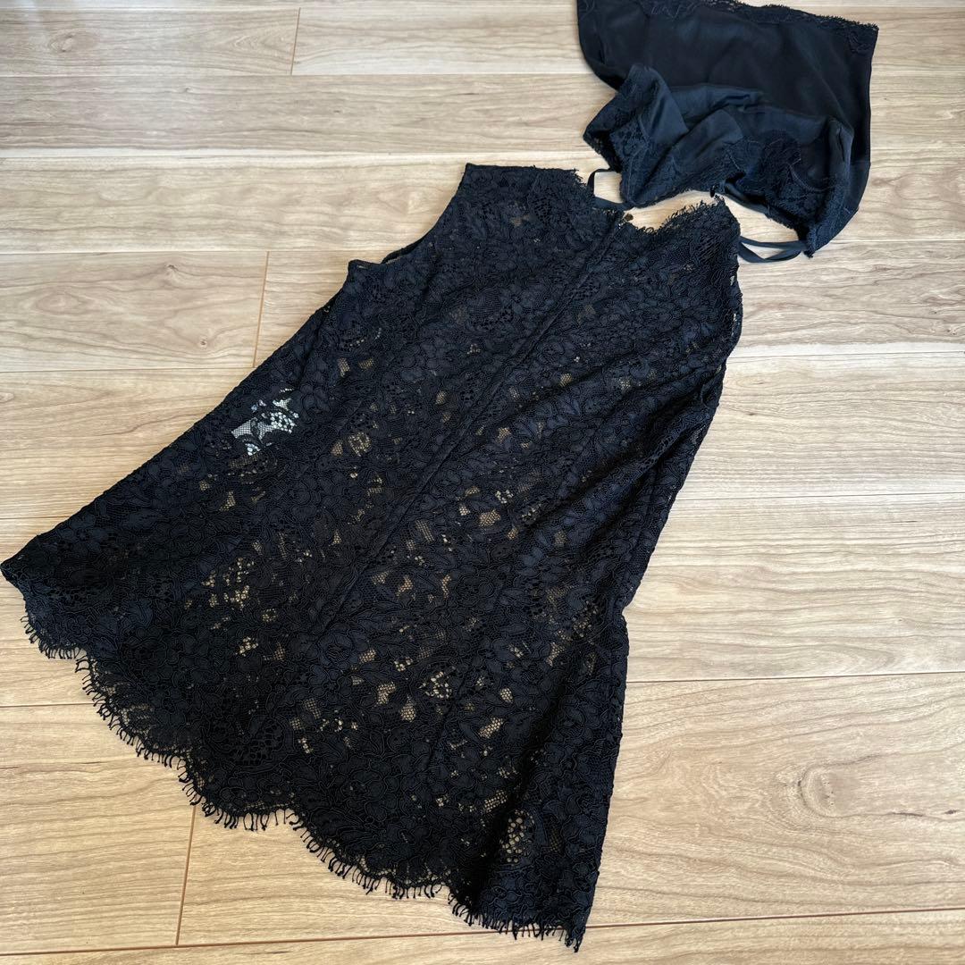 DOLCE & GABBANA ドルガバ レース ノースリーブ サイズM