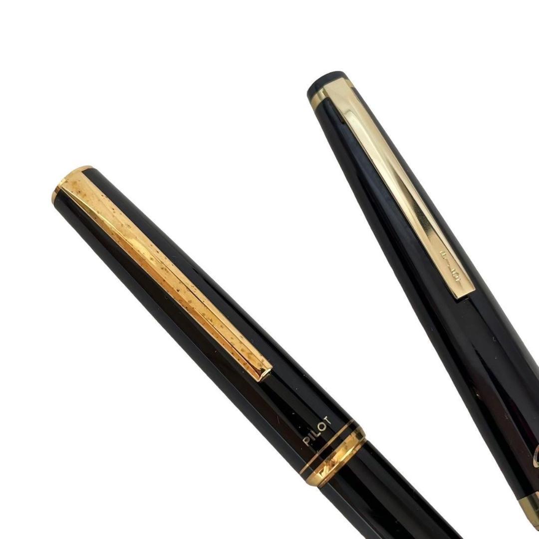 PILOT パイロット 万年筆 Blite ブライト 黒 ビジネス 2本 文房具