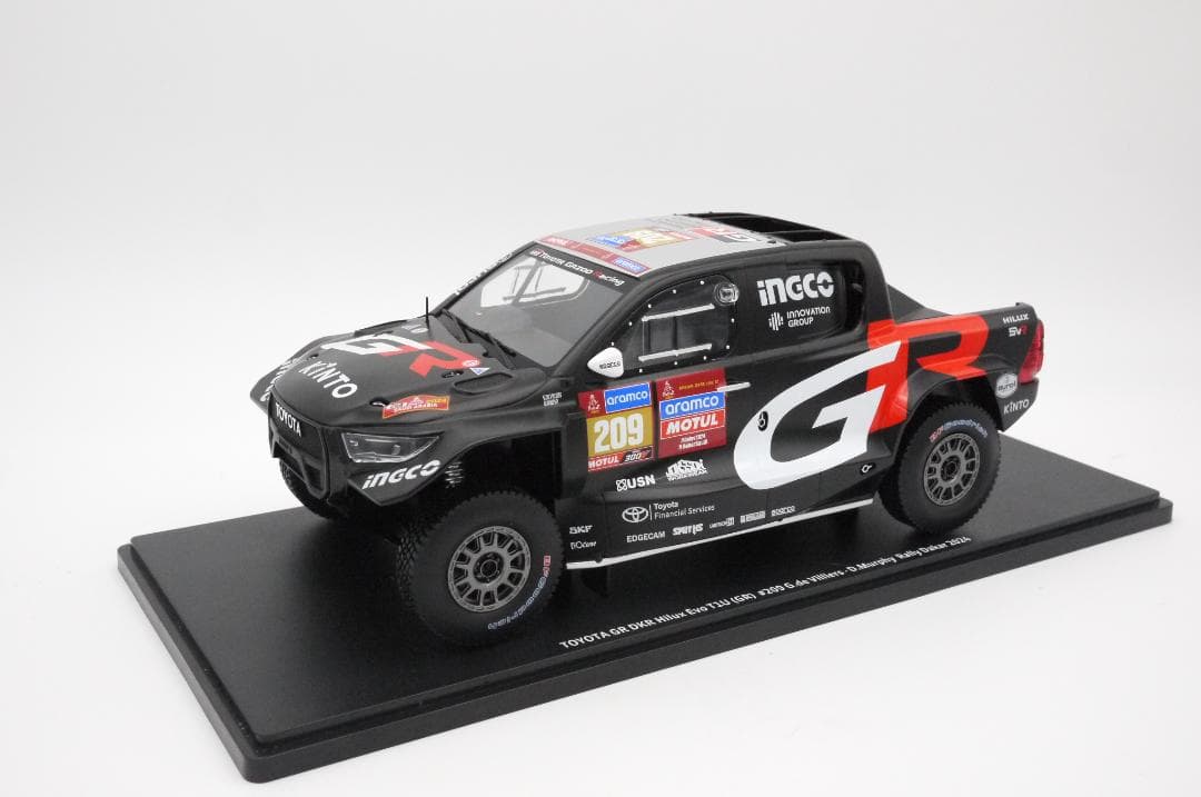 1/18 トヨタ GR DKR ハイラックス evo ダカールラリー 2024
