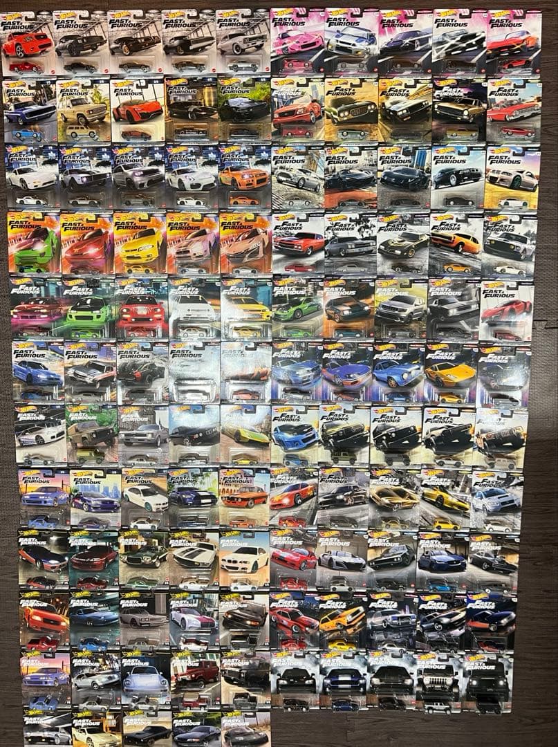 Hotwheels PREMIUM FAST&FURIOUS ALL 115台