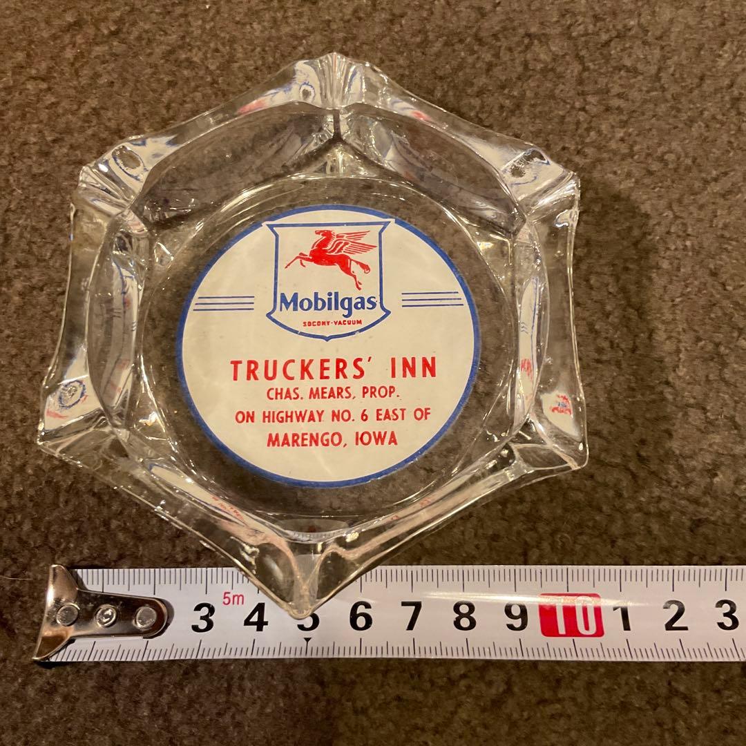 モービルガス灰皿 モービルノベルティ灰皿 モービルガソリンノベルティ灰皿