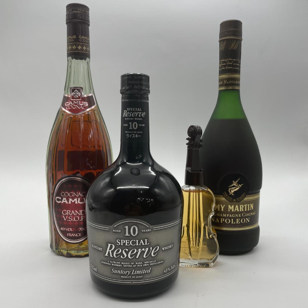 T85　カミュ　VSOP　レミーマルタン　サントリー　スペシャルリザーブ10年