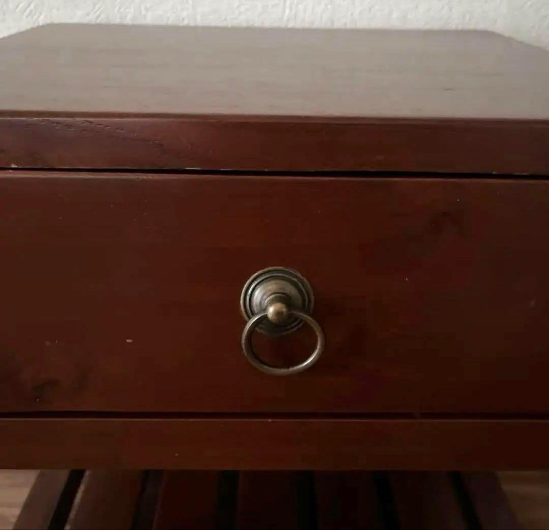 アンティーク サイドテーブル ベッドサイドテーブル