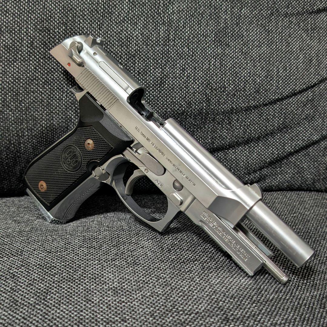 【希少】東京マルイ ベレッタM9A1 ステンレス ガスブローバック 生産終了品