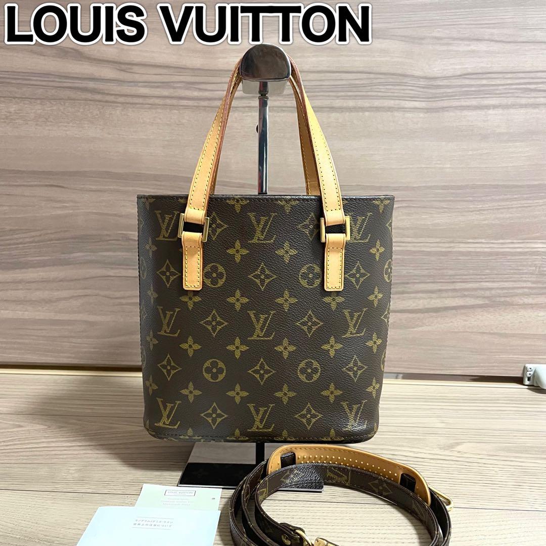未使用級/ルイヴィトン　ハンドバッグ　ヴァヴァンPM モノグラム　ショルダー付