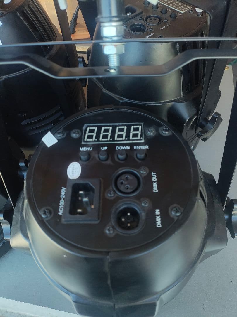 チ*ー様 LEDパーライト 4台セット DMX接続