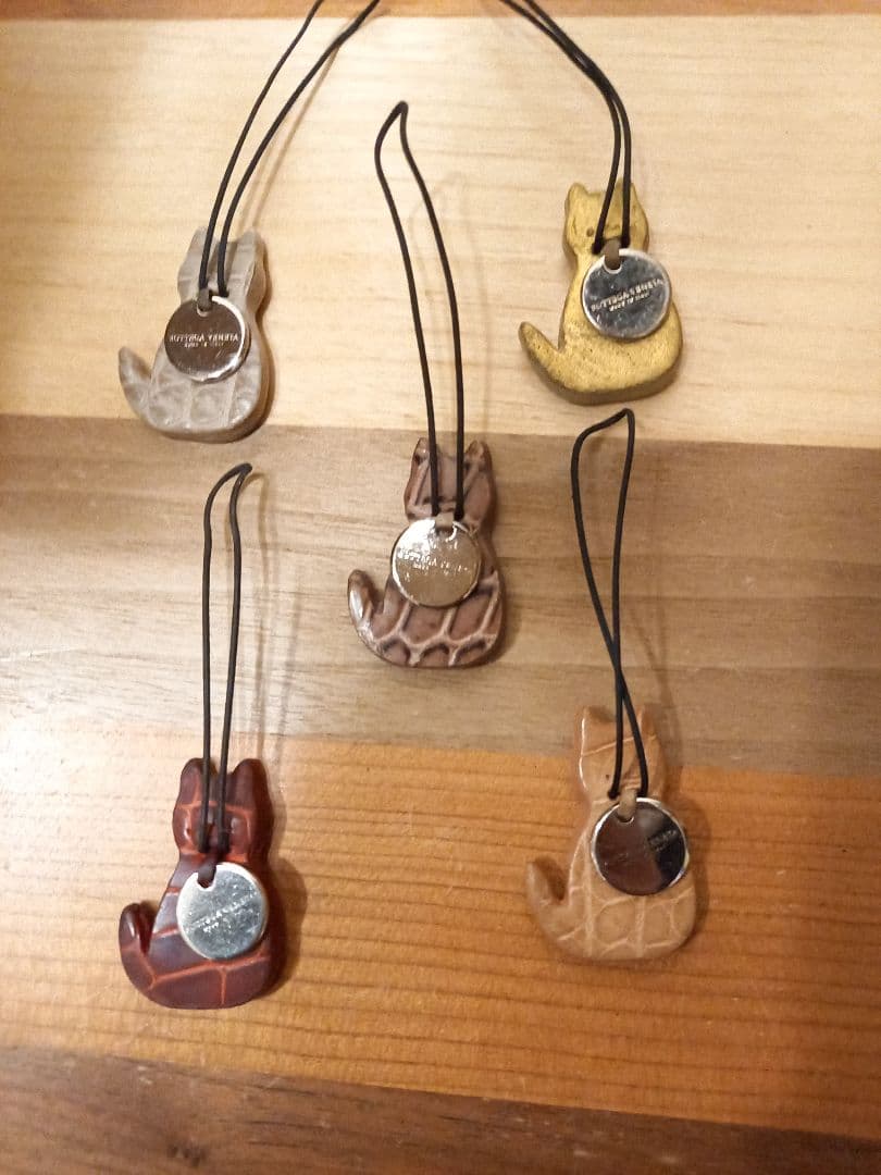 ボッテガヴェネタ　アニマル　ストラップ　ネコ　キャット　猫　５個セット