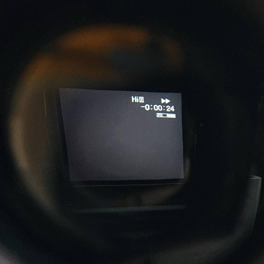 【動作確認済】高画質 Hi8 8ミリ ビデオカメラ SONY ステーションセット