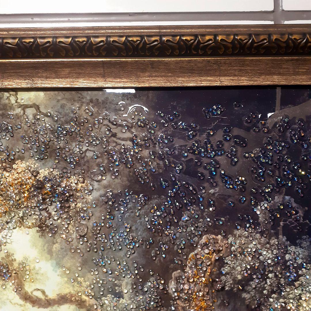 輸入雑貨　天然石　『ジャン・オノレ・フラゴナール・ぶらんこ』　クリスタルアート